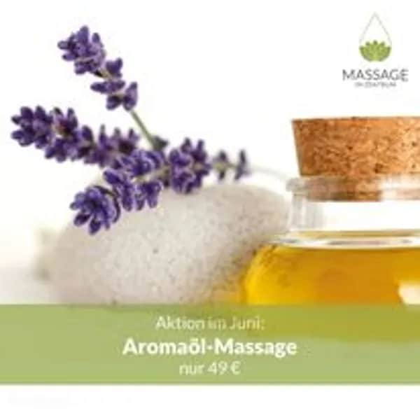 Aromaöl-Massage
